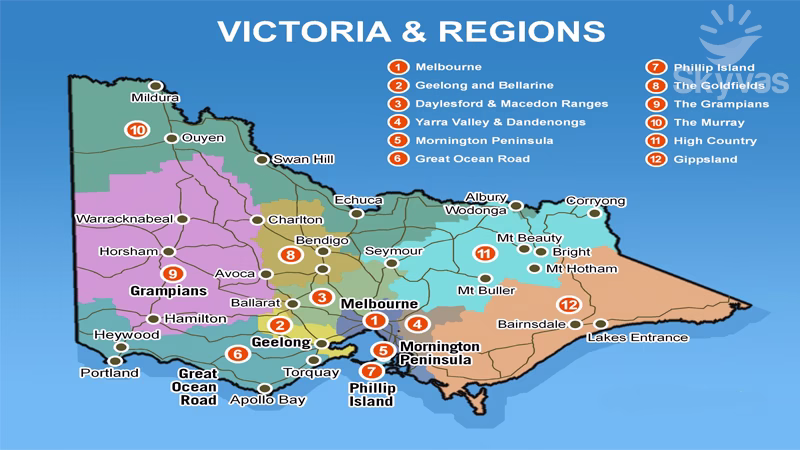 Danh sách sân bay tại Victoria
