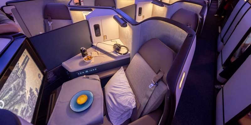 Aria Suite Cathay Pacific phòng riêng tư