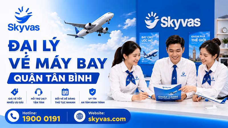 Đại lý vé máy bay quận Tân Bình - dai ly ve may bay quan tan binh