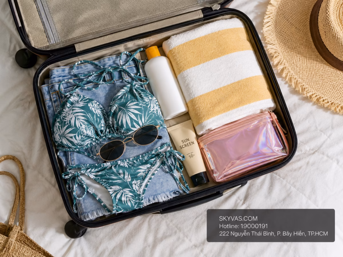 Chuẩn bị hành lý đi Phuket nghỉ dưỡng biển
