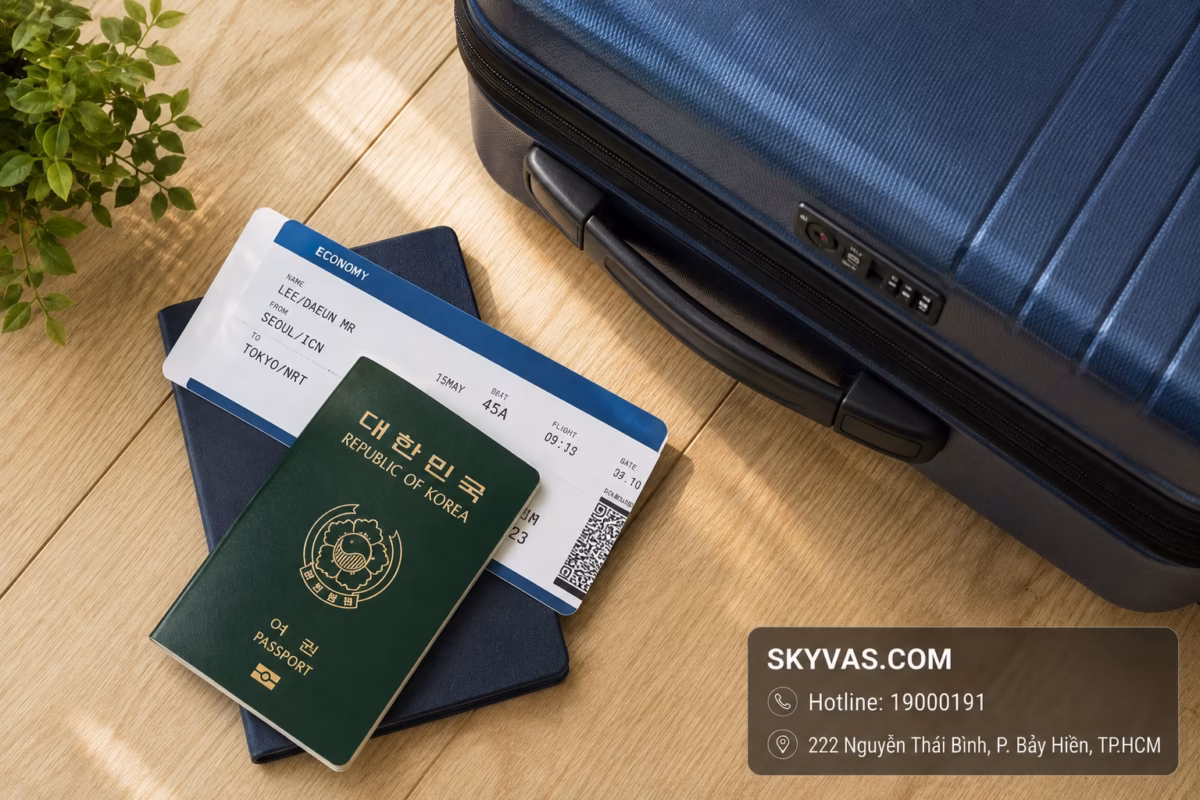 Chuẩn bị visa đi Seoul Hàn Quốc