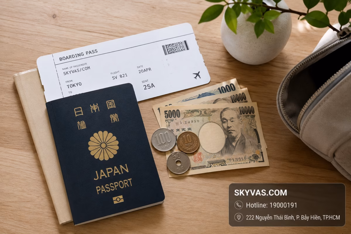 Chuẩn bị visa đi Tokyo Nhật Bản