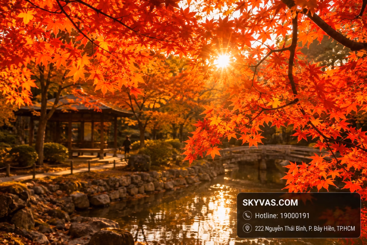 Mùa đẹp nhất để đi Tokyo