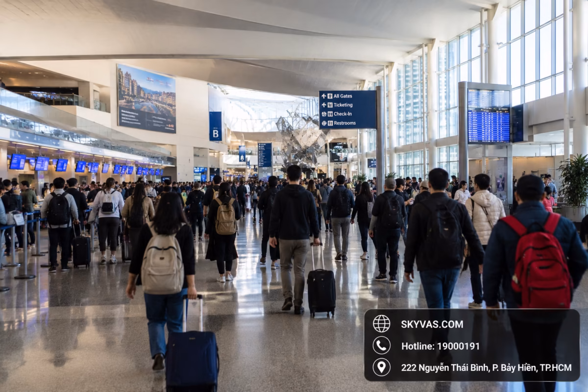 Sân bay quốc tế Los Angeles LAX và nhà ga Tom Bradley
