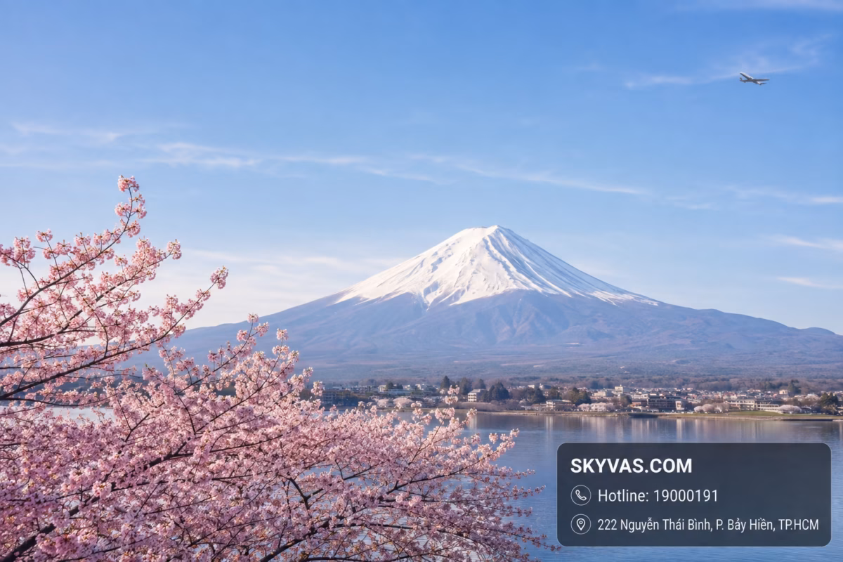 Vé máy bay đi Tokyo giá rẻ