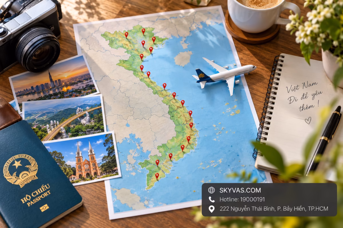 Các chặng bay áp dụng ưu đãi Tết 2027